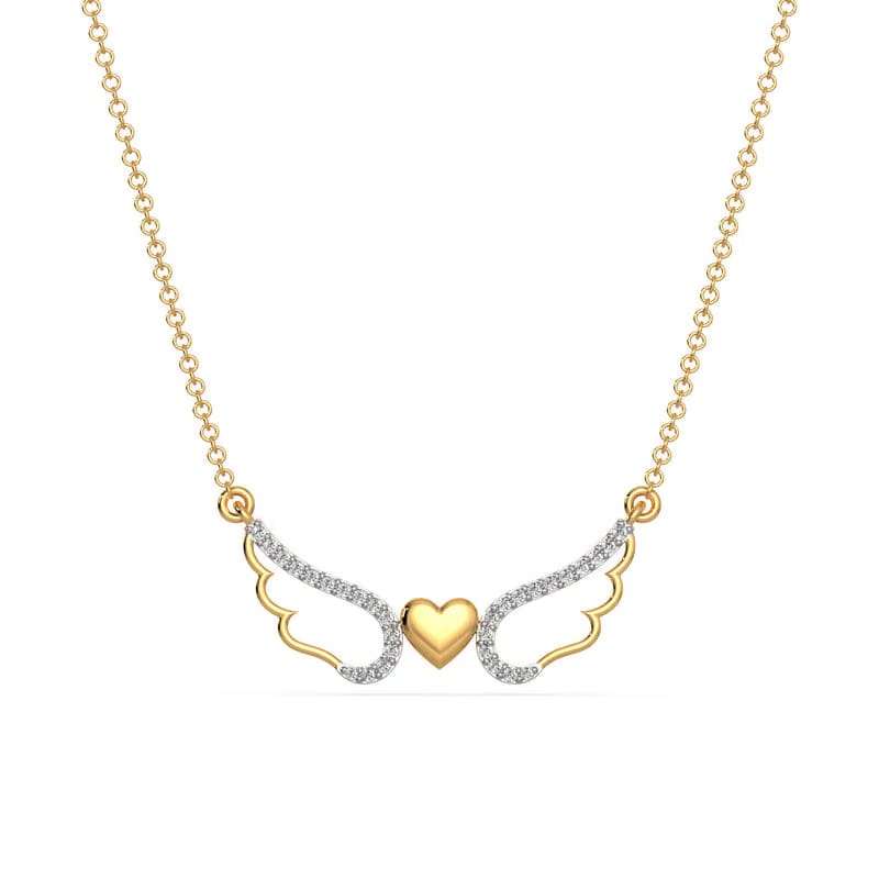Wings of Love Lab Grown Diamond Necklace
