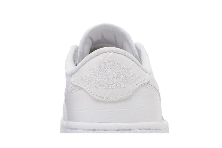 Air Jordan 1 Low Golf White Crocodile