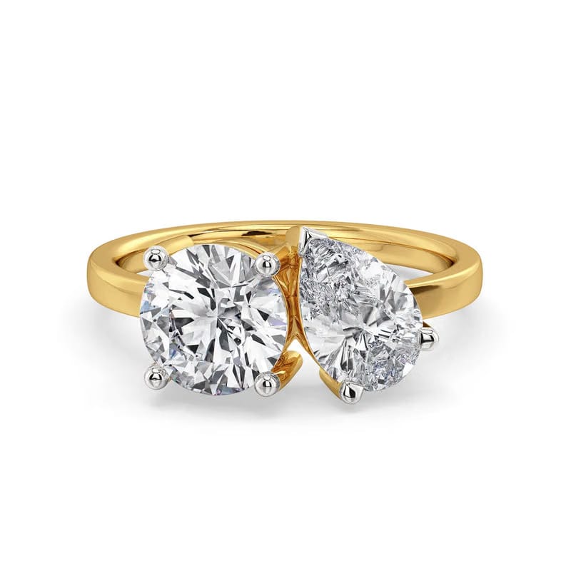 Yin & Yang Lab Grown Diamond Ring