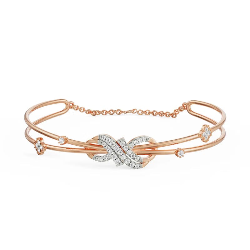 Zelda Infinity Lab Grown Diamond Bracelet 9KT