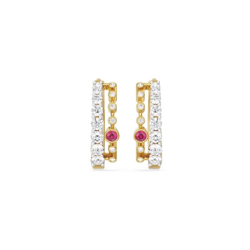 Zoya Lab Grown Diamond Hoops