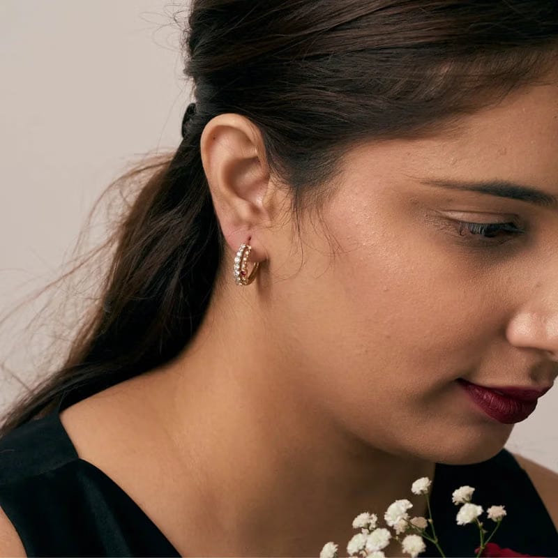 Zoya Lab Grown Diamond Hoops