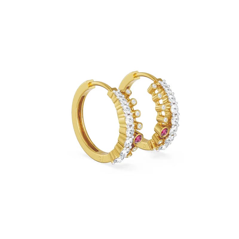 Zoya Lab Grown Diamond Hoops