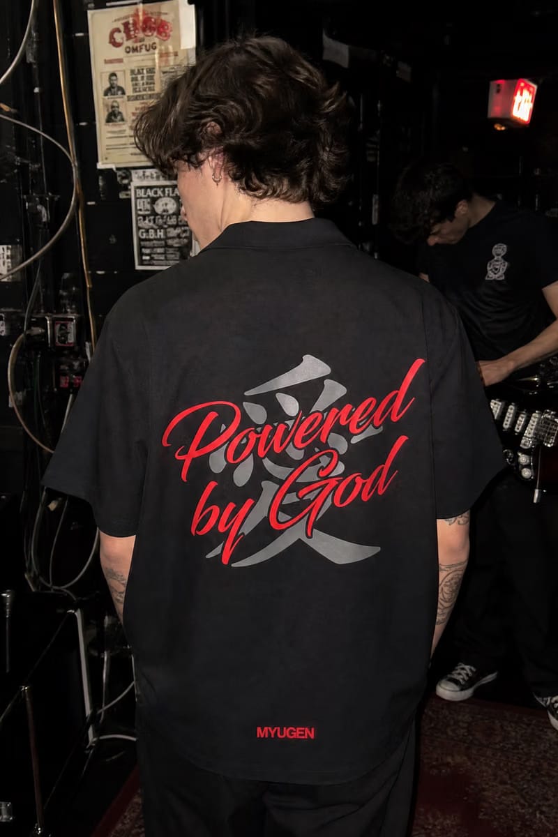 Myugen Altar Bowling Shirt Black