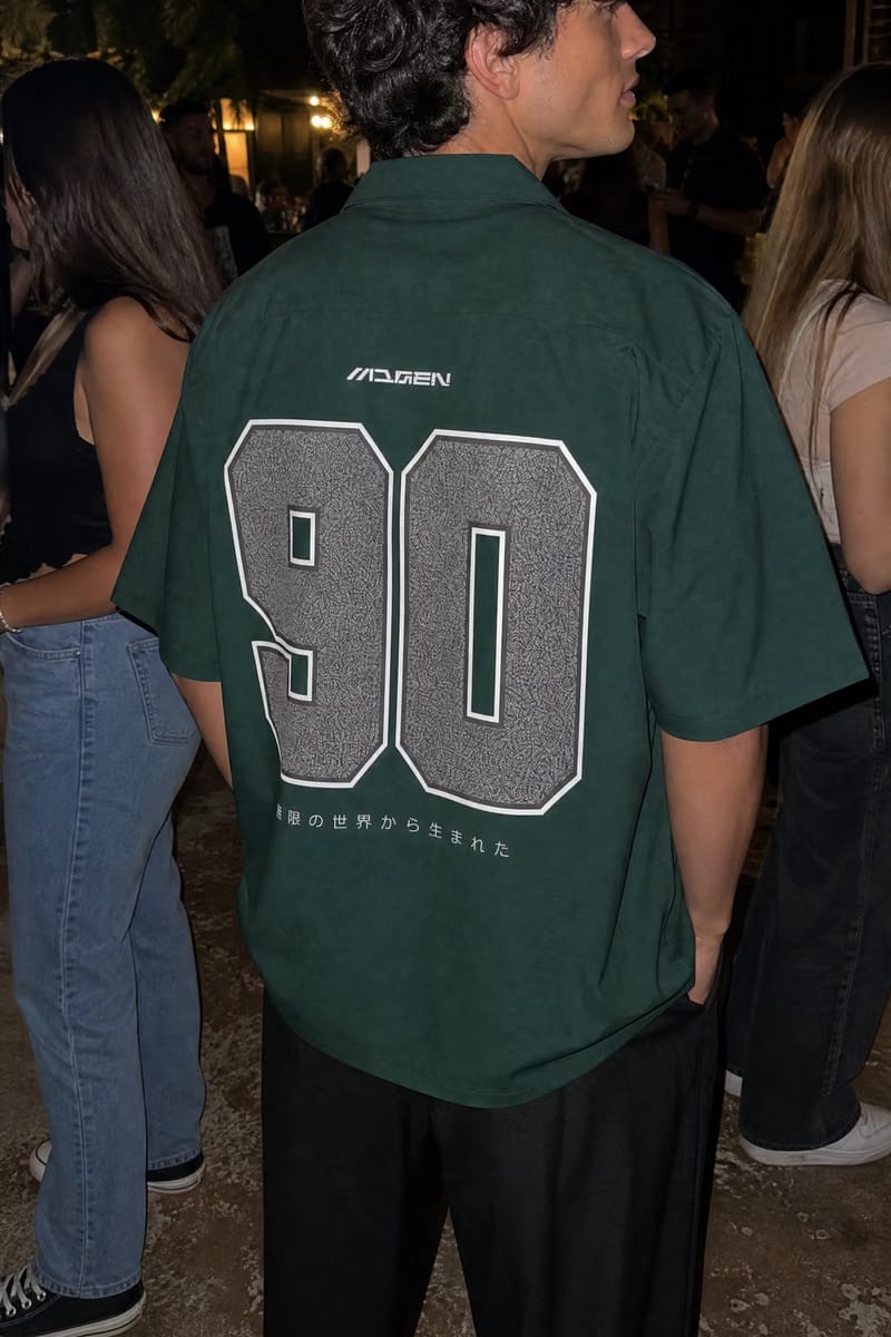 Myugen Cultured Club -90 Bowling Shirt Forest Green