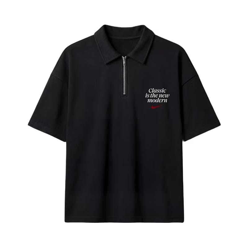 Myugen Nike Bitches Quarter Zip T-Shirt Black
