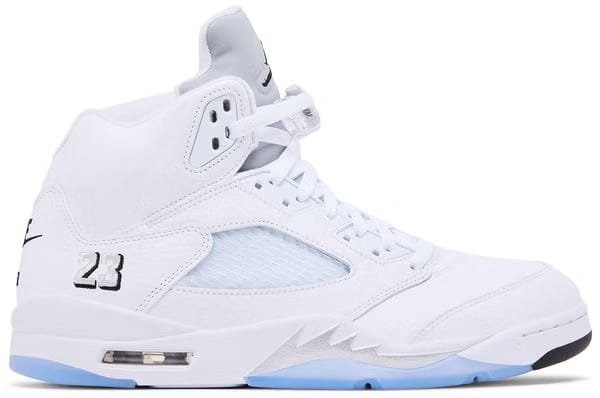 Air Jordan 5 Retro 'White Metallic' 2026