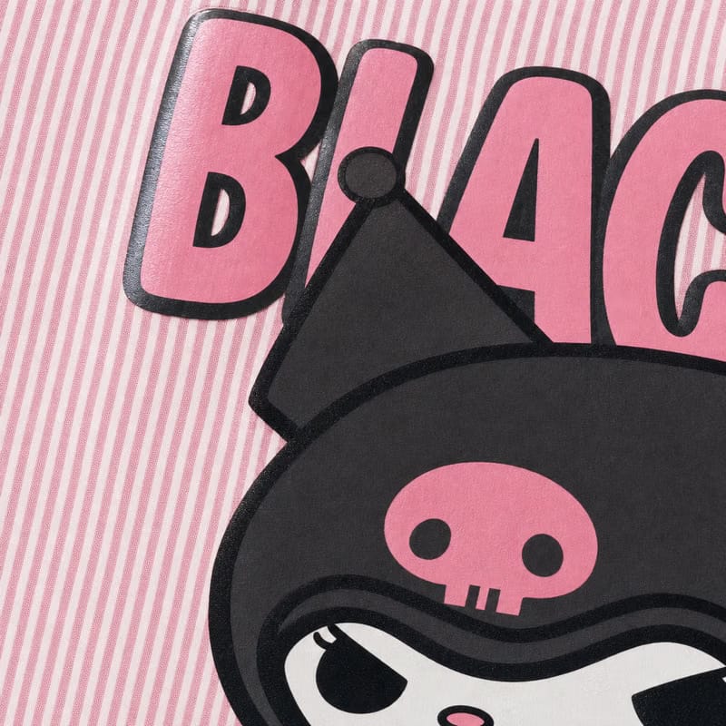 Blacklist Brat Mode Stripe Shirt – Pink