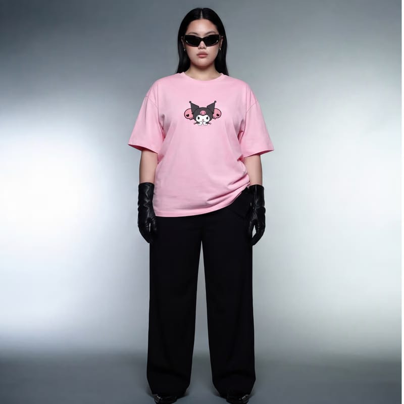 Blacklist Brat Mode Tee – Pink