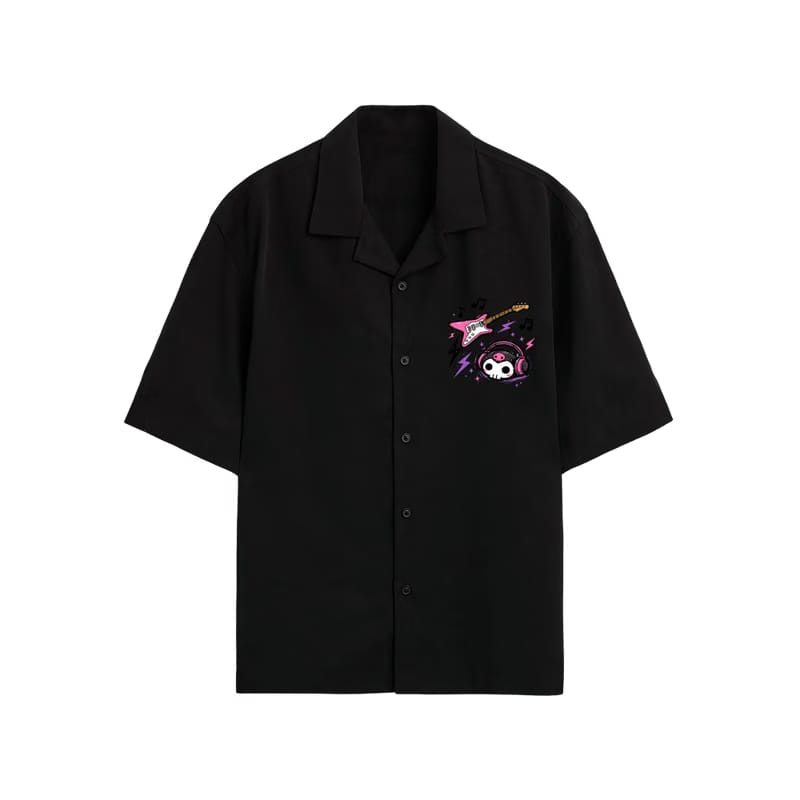 Blacklist Punk Princess Bowling Shirt – Black