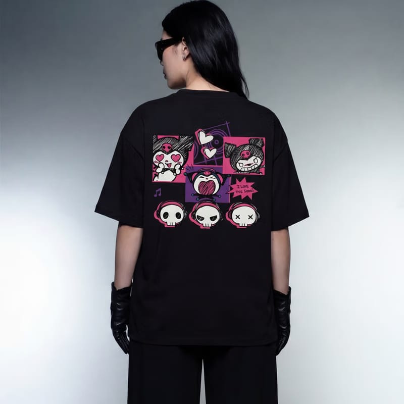 Blacklist Punk Princess Tee – Black