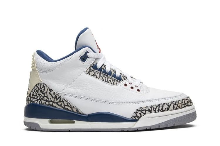 Air Jordan 3 Retro White/Metallic Copper-True Blue