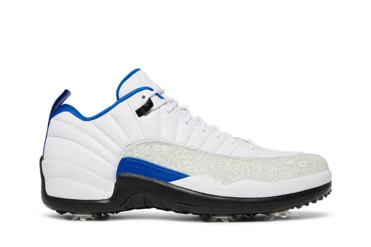 Air Jordan 12 Low Golf White Game Royal