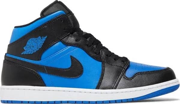 Air Jordan 1 Mid Black Royal Blue