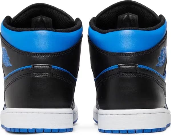Air Jordan 1 Mid Black Royal Blue