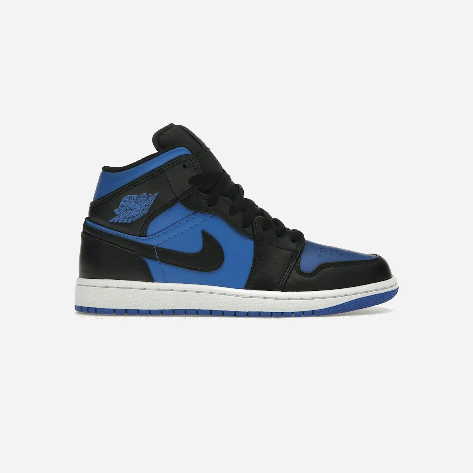 Air Jordan 1 Mid Black Royal Blue