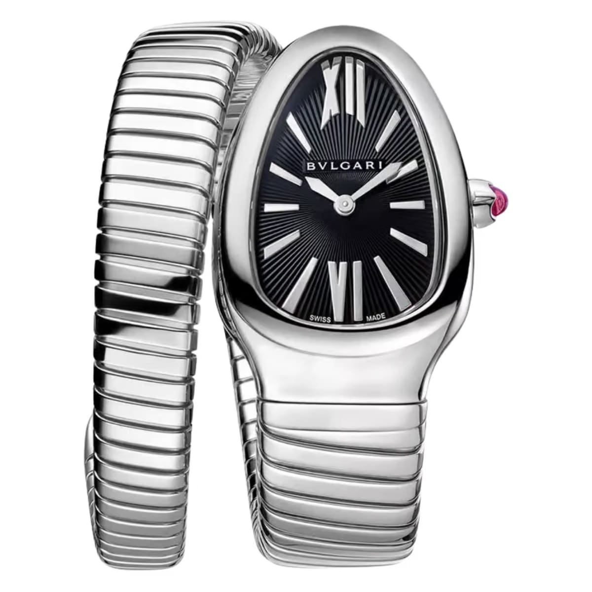 BVLGARI Serpenti Tubogas Watch 35mm stainless-steel case