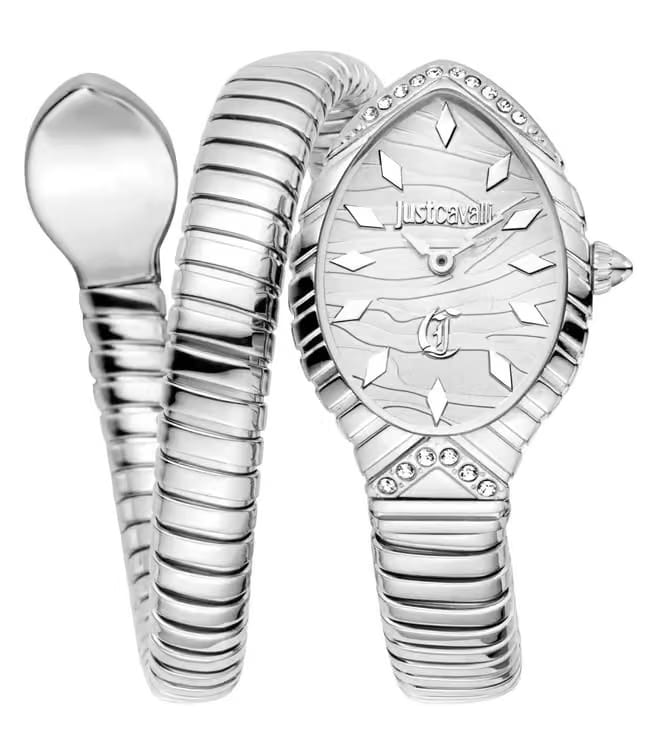 Just Cavalli JC1L322M0015 Unica Snake Analog Watch for Women