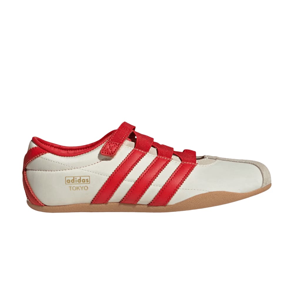 Adidas Wmns Tokyo Mary Jane 'Cream White Red Gold Metallic'