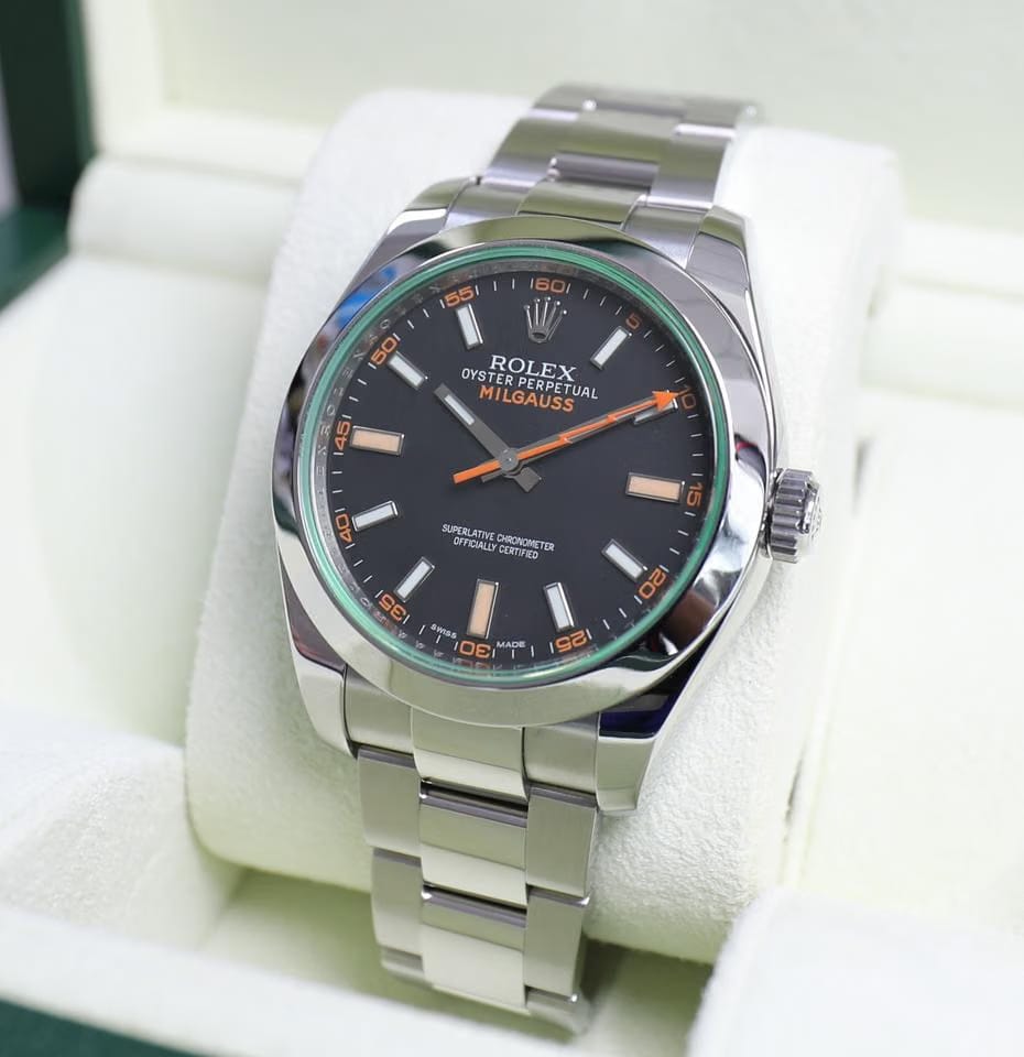 Rolex | Milgauss | 116400GV | Steel | 40 mm | Steel | Black | Automatic