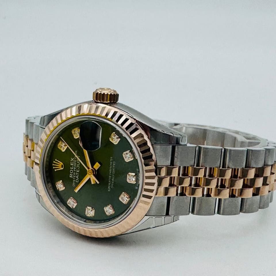 Rolex | Datejust | 279171 | Gold/Steel | 28 mm | Gold/Steel | Green | Automatic