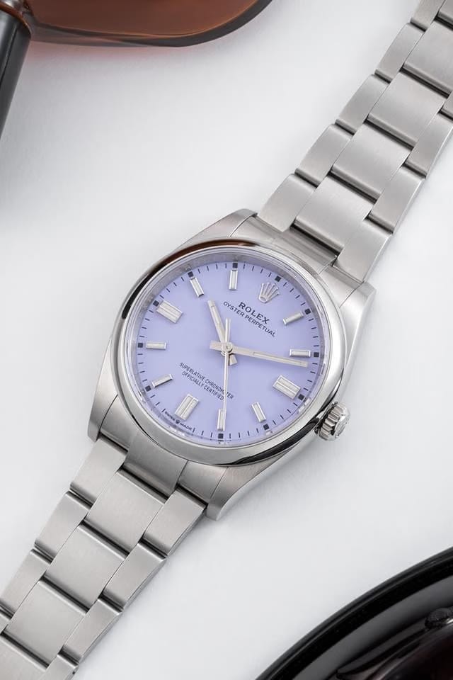 Rolex | Oyster Perpetual | 126000 | Steel | 36 mm | Steel | Pink | Automatic