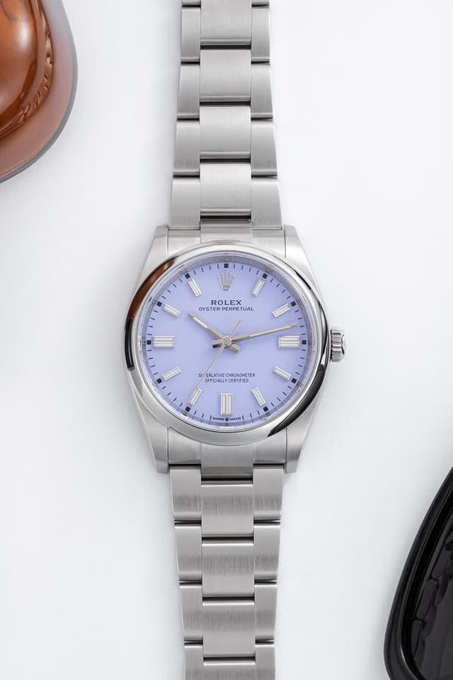 Rolex | Oyster Perpetual | 126000 | Steel | 36 mm | Steel | Pink | Automatic
