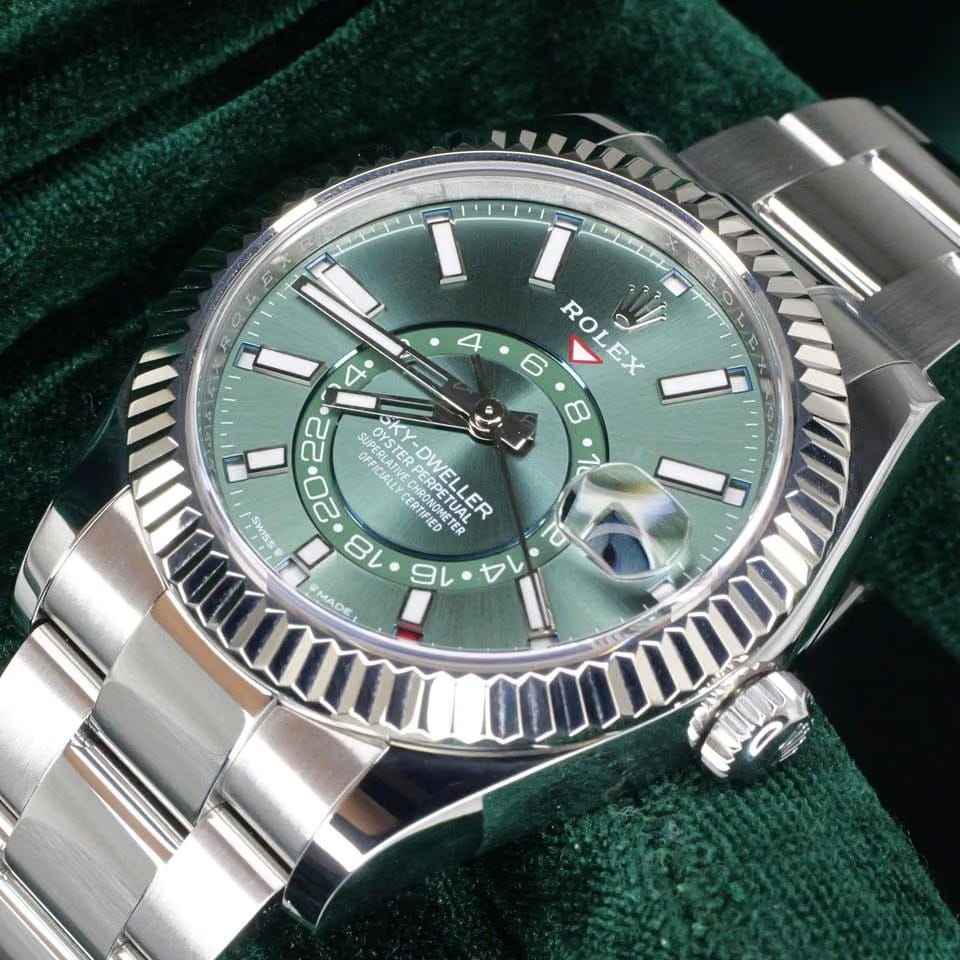 Rolex | Sky-Dweller | 336934 | Steel | 42 mm | Steel | Green | Automatic