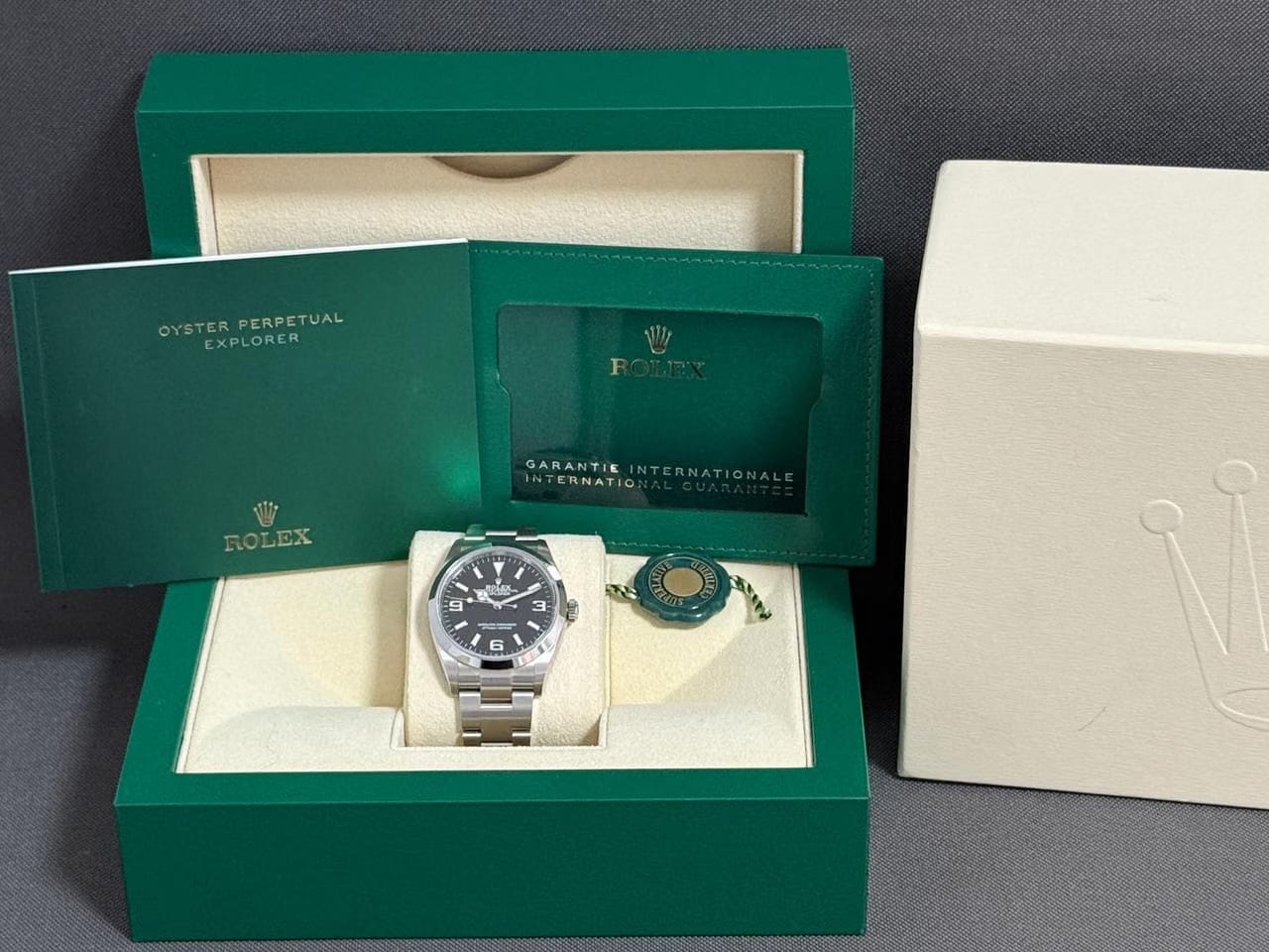 Rolex | Explorer | 124270 | Steel | 36 mm | Steel | Black | Automatic