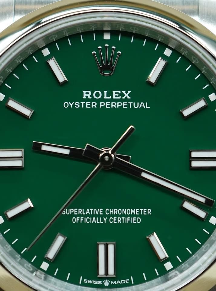 Rolex | Oyster Perpetual | 126000 | Steel | 36 mm | Steel | Green | Automatic