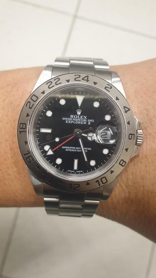 Rolex | Explorer II | 16570 | Steel | 40 mm | Steel | Automatic