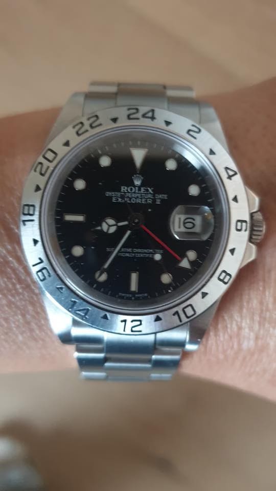 Rolex | Explorer II | 16570 | Steel | 40 mm | Steel | Automatic