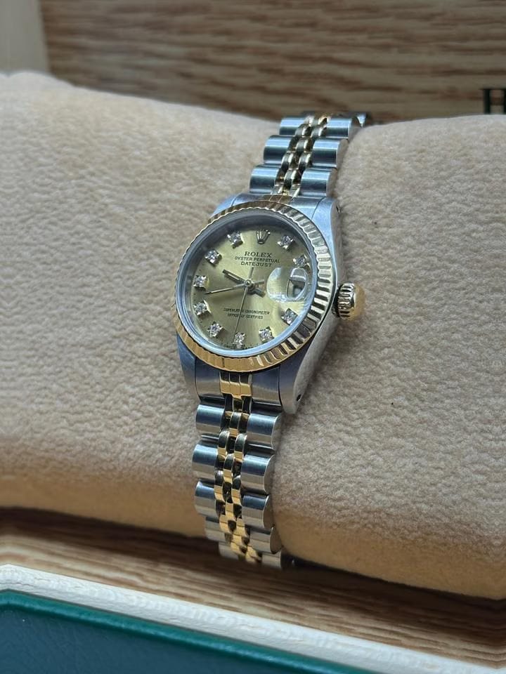 Rolex | Datejust | 69173 | Gold/Steel | 26 mm | Gold/Steel | Champagne | Automatic