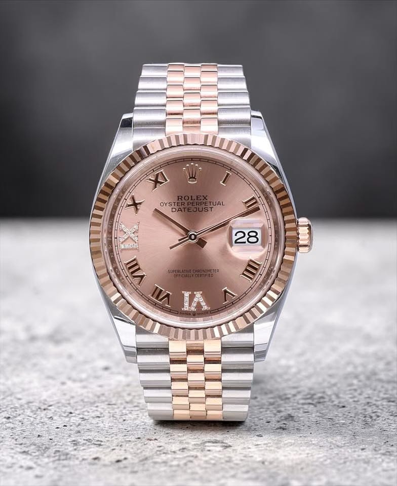Rolex | Datejust | 126231 | Gold/Steel | 36 x 44 mm | Gold/Steel | Pink | Automatic