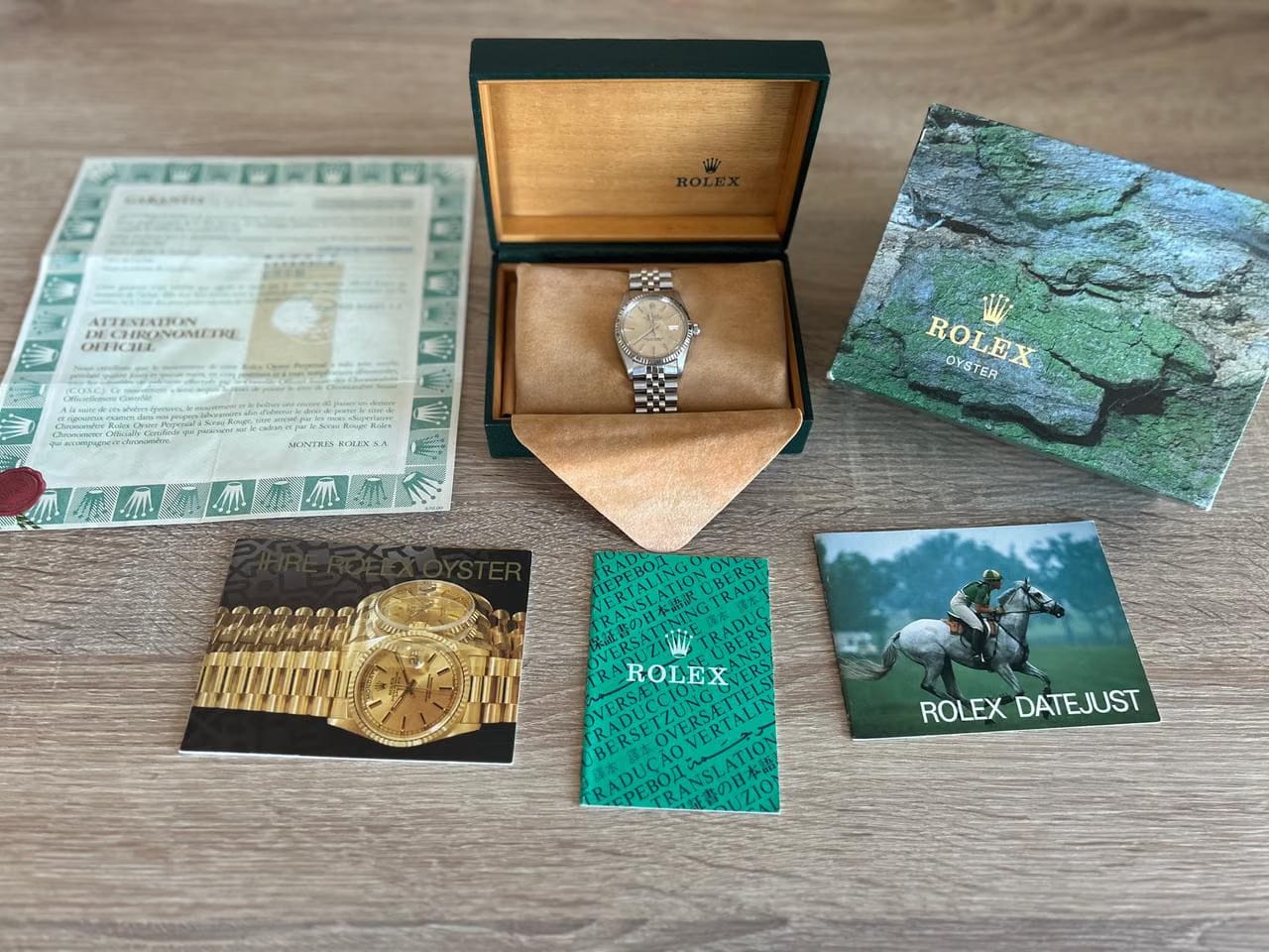 Rolex | Datejust | 16014 | Steel | 36 mm | Steel | Champagne | Automatic