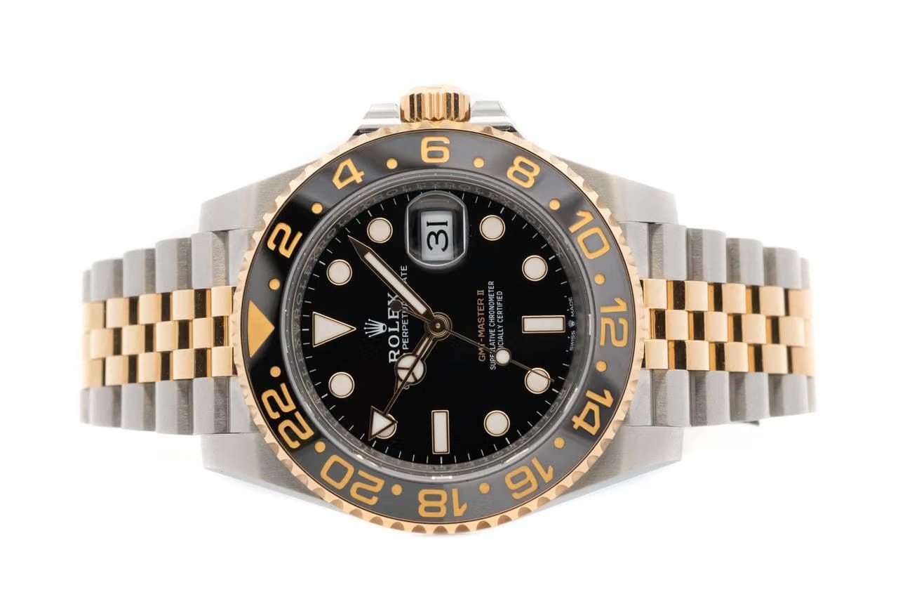 Rolex | GMT-Master II | 126713grnr | Gold/Steel | 40 mm | Gold/Steel | Black | Automatic