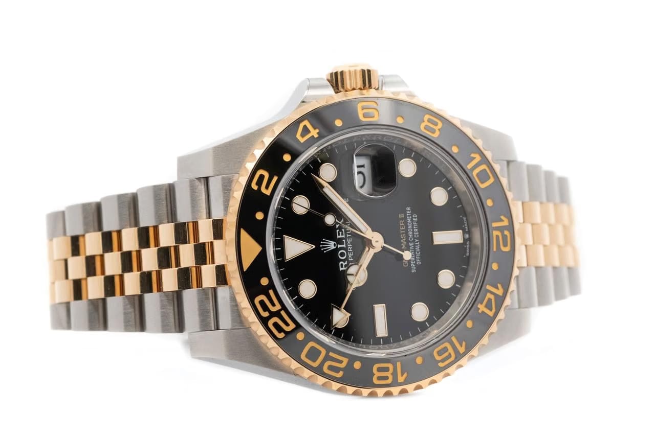 Rolex | GMT-Master II | 126713grnr | Gold/Steel | 40 mm | Gold/Steel | Black | Automatic