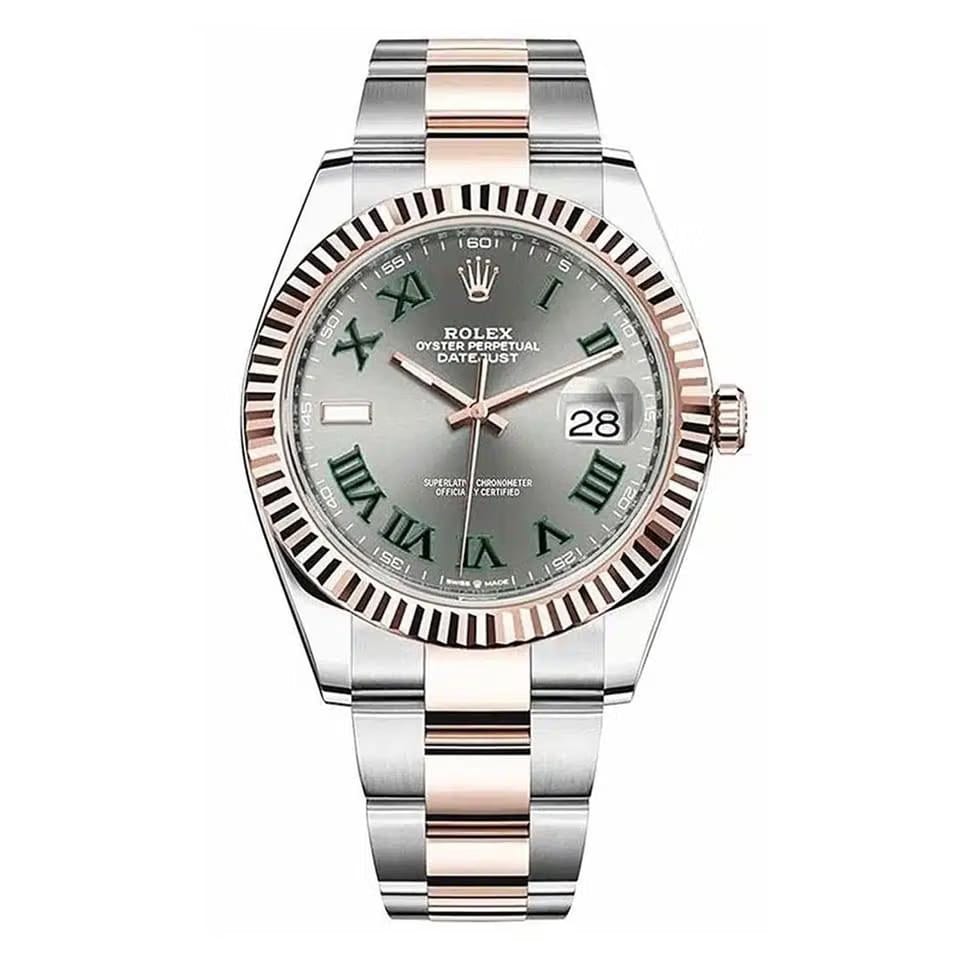 Rolex | Datejust | 126331-0015 | Steel | 41 mm | Gold/Steel | Grey | Automatic