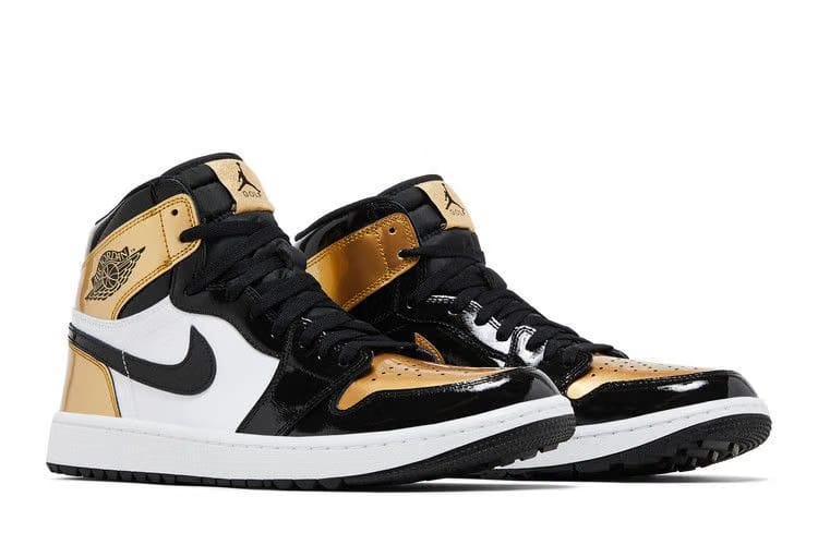 Air Jordan 1 High Golf Gold Toe