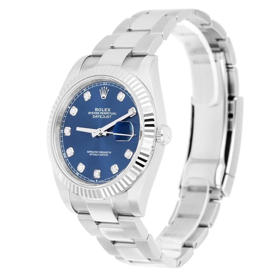 Rolex | Datejust | 126334-0015 | Steel | 41 mm | Steel | Blue | Automatic