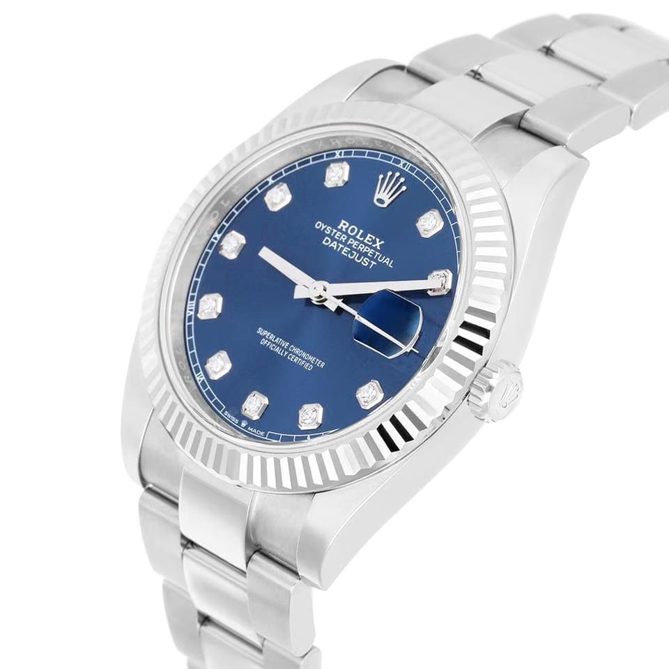Rolex | Datejust | 126334-0015 | Steel | 41 mm | Steel | Blue | Automatic