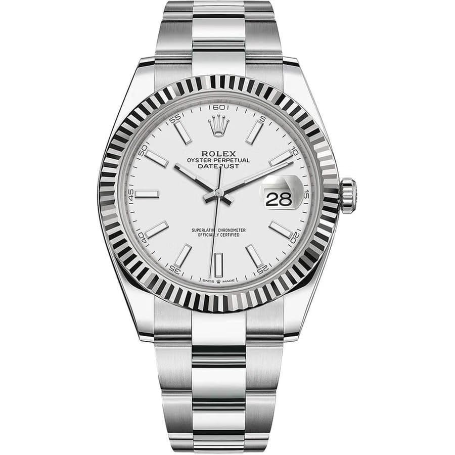 Rolex | Datejust | 126334-0009 | Steel | 41 mm | Steel | White | Automatic