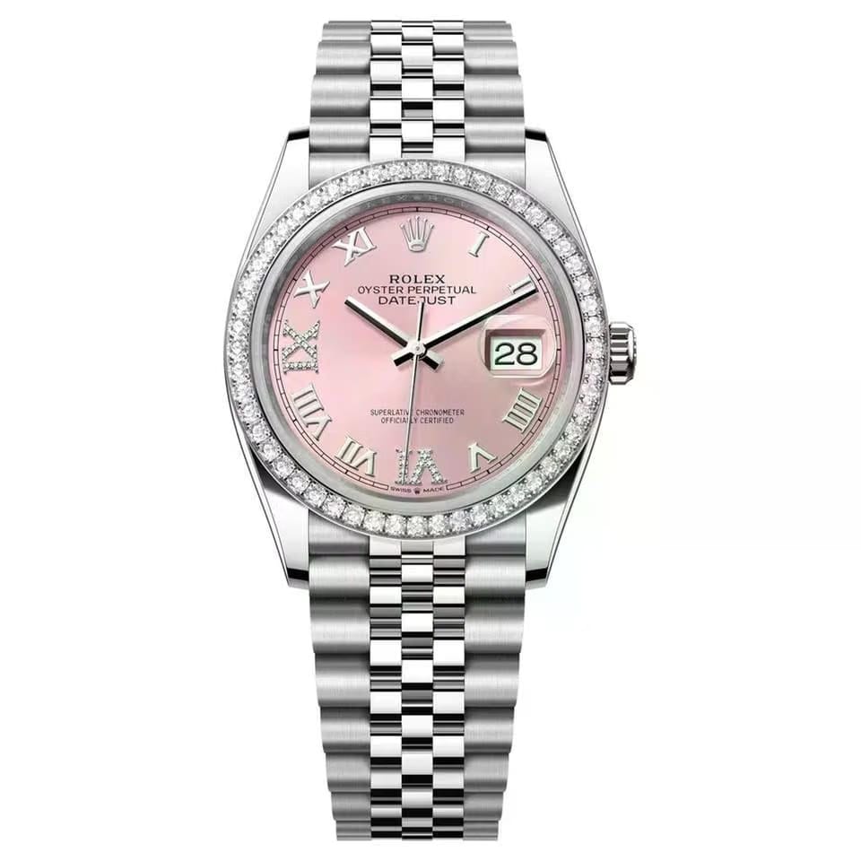 Rolex | Datejust | 126284RBR-0023 | 36 mm | Steel | Pink