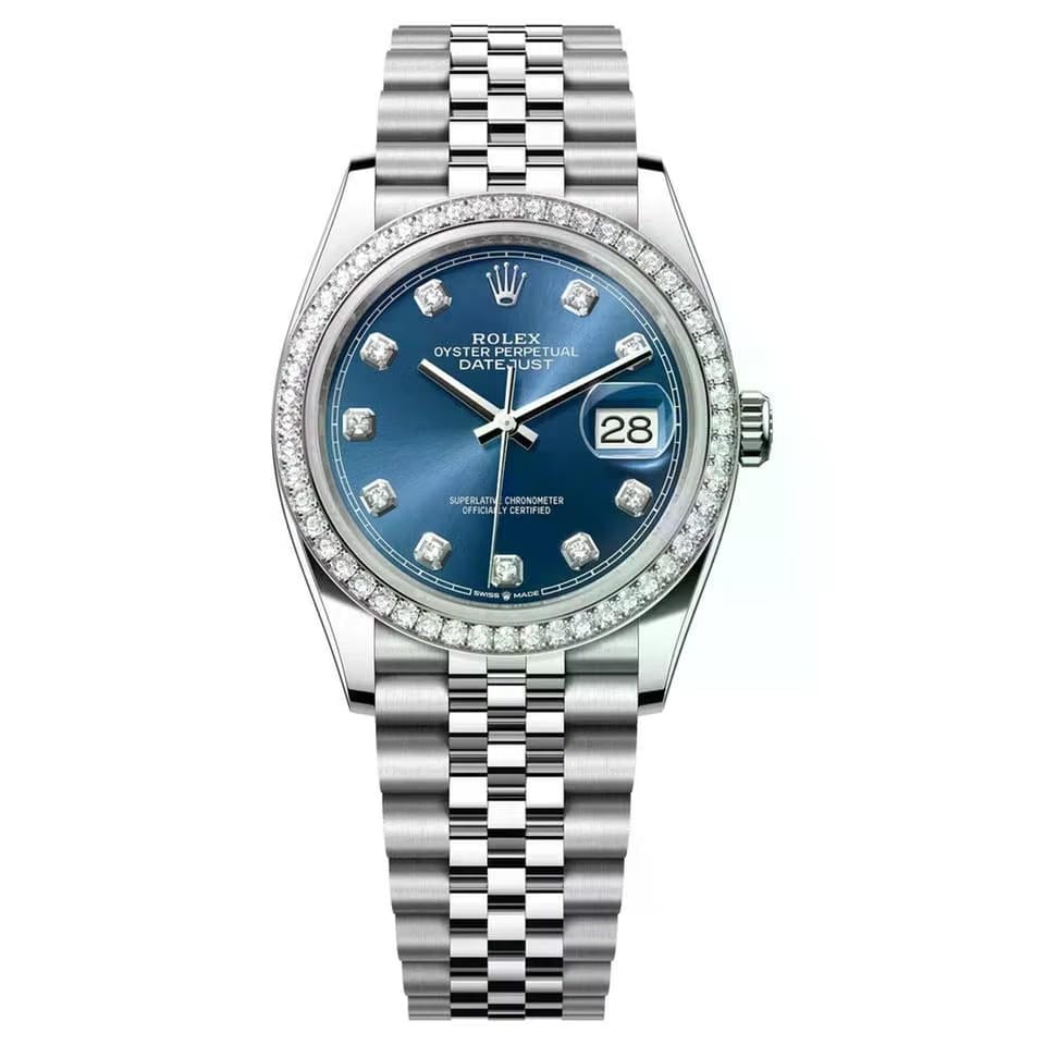 Rolex | Datejust | 126284RBR-0029 | 36 mm | Steel | Blue | Automatic