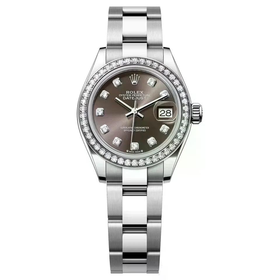 Rolex | Datejust | 279384RBR-0018 | 28 mm | Steel | Grey | Automatic