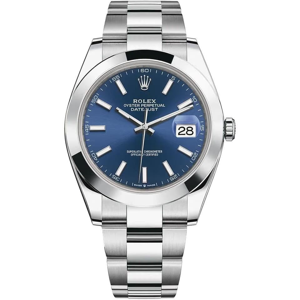 Rolex | Datejust | 126300-0001 | 41 mm | Blue | Automatic