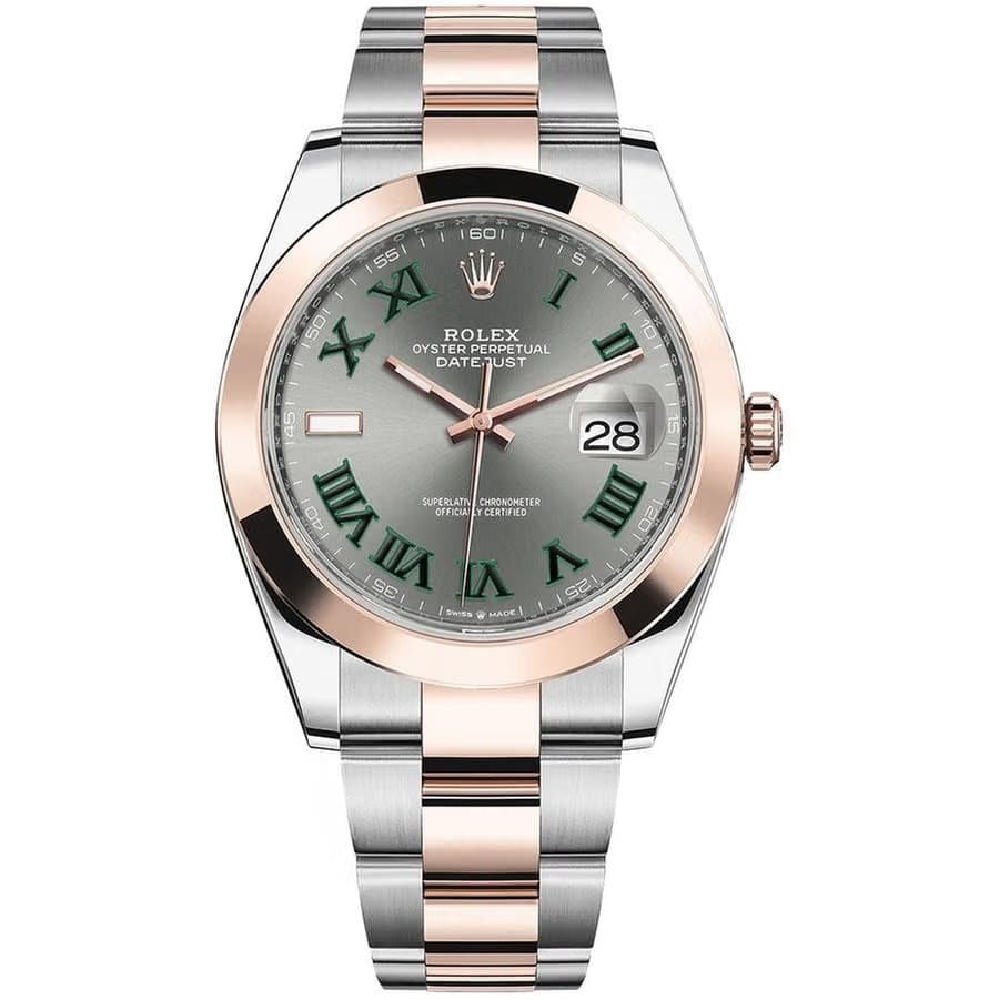 Rolex | Datejust | 126301-0015 | 41 mm | Gold/Steel | Grey | Automatic