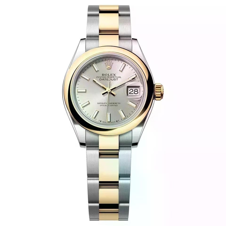 Rolex | Datejust | 279163-0020 | 28 mm | Gold/Steel | Silver | Automatic