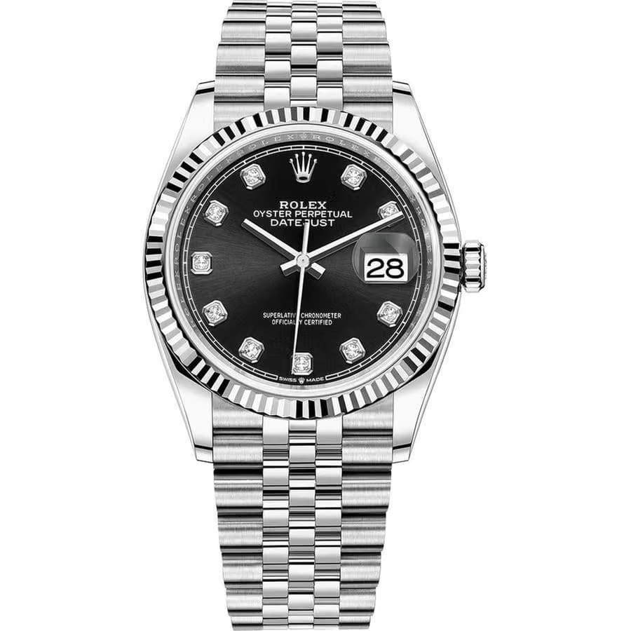 Rolex | Datejust | 126234-0027 | 36 mm | Steel | Black | Automatic
