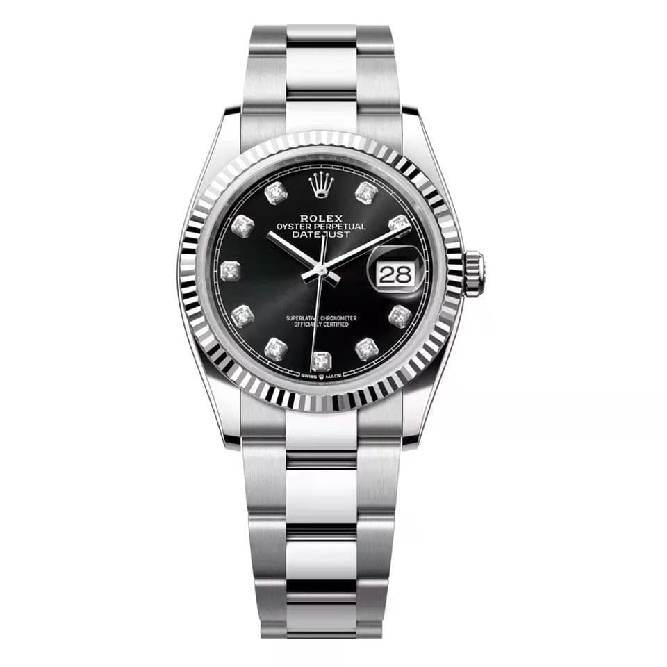 Rolex | Datejust | 126234-0028 | 36 mm | Steel | Black | Automatic
